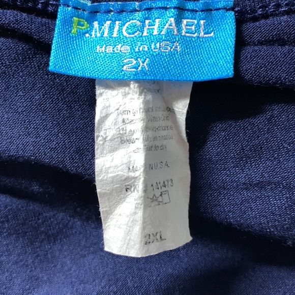 P. Michael Notre Dame Gem Bandana Print T-Shirt - Picture 4 of 4